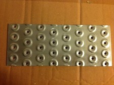 Nail Plates Galvanised Timber Jointing 80mm x 200mm X 20pcs Bulk Offer Joblot