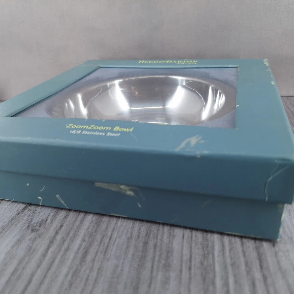 Reed & Barton ZOOM 婴儿碗不锈钢收藏品纪念品 — 第 4/4 张图片