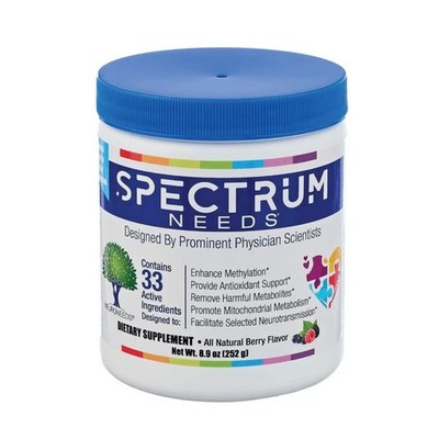 SpectrumNeeds  by NeuroNeeds   Comprehensive Nutritional Support with 33 Acti...