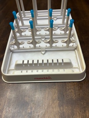 Munchkin Fold or Deluxe baby bottle and accessory drying rack