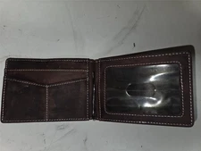 SERMAN BRANDS Leather Billfold Wallet