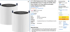 Blueair Filter511i Max Blueair Blue Pure 511i Max Air Purifier,Blue Pure F5MaxH3