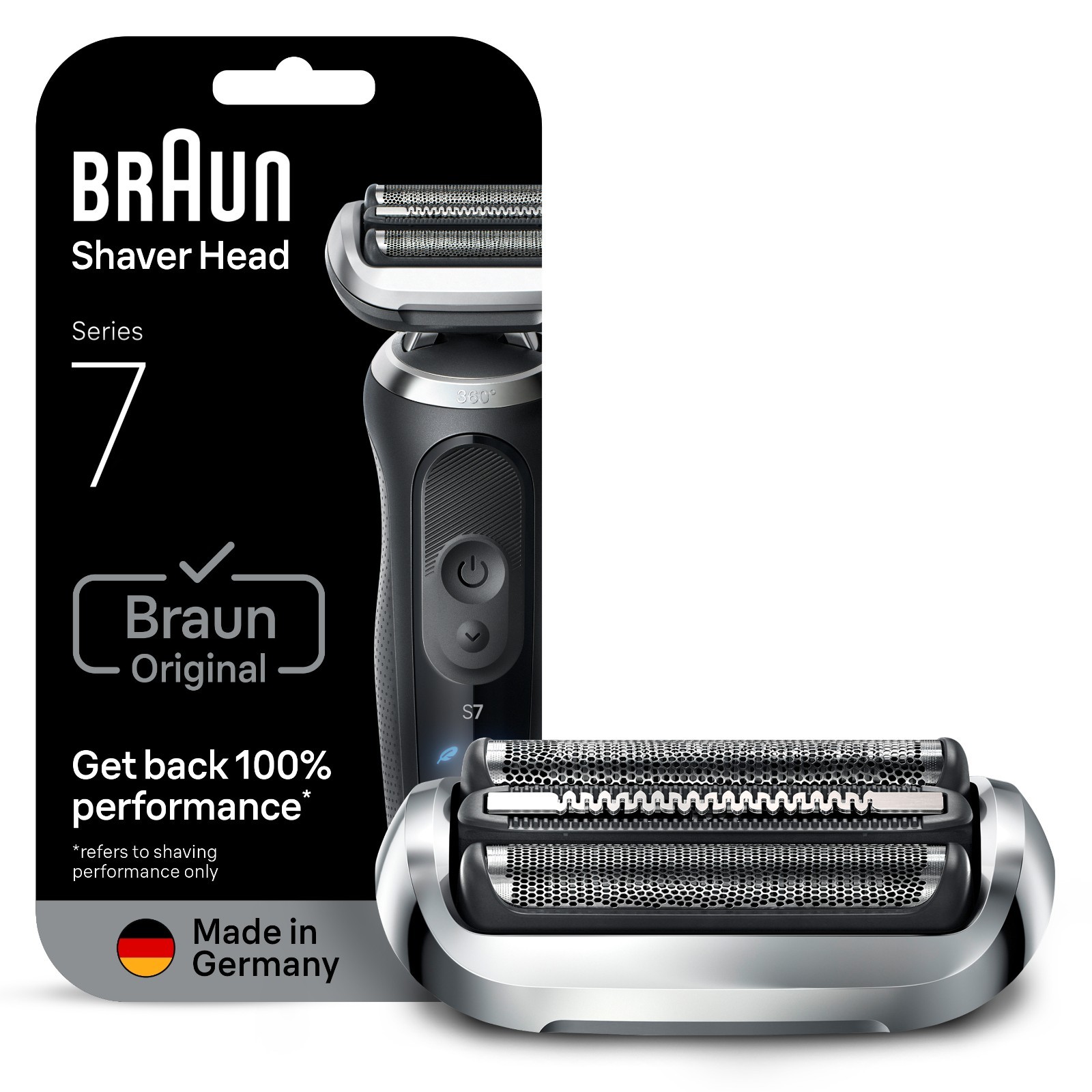 Braun Series 7 Shaving Head - 3 Flexible Blades - 360 Flexible Head - 100% Made In Germany - Image 5