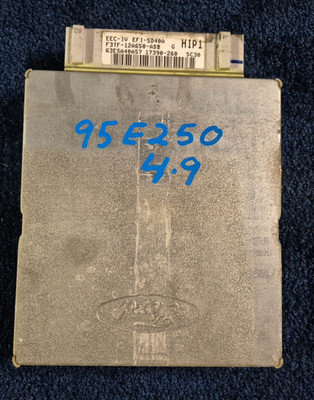 1995 Ford E-250 Van 4.9L Engine Control Unit F3TF-12A650-AD ECM OEM