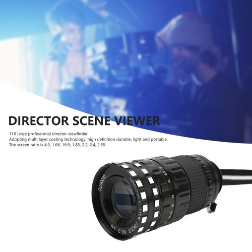 11x Zoom Large Director Viewfinder Scene Viewer 52mm Front Thread Camera View CT - Picture 23 of 24