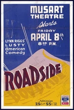 Roadside 1934 Federal Theatre Project WPA Poster Art Print Lynn Riggs