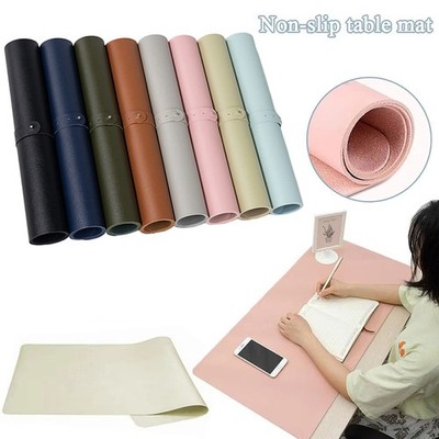 Faltbare Nail Art Tisch Matte PU Leder Studio Schreibtisch Matte Nagel Armlehne Kissen _wo