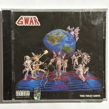GWAR This Toilet Earth CD Album Metal Blade Priority OG USA 1st Press Brand New