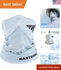 UPF 50 Cooling Neck Gaiter - Ultimate Angler Sun Mask for Outdoor Adventures