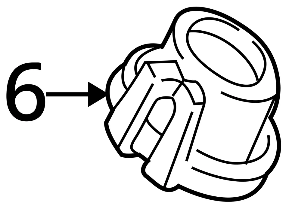 FARO DODGE B2500 B250 1994-1995 3 VÍAS ALTO BAJO INSU 4439078 - NUEVO OEM Foto 3 de 3