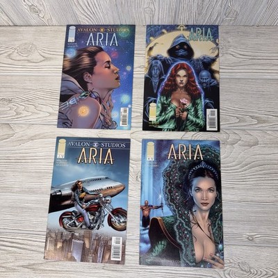 ARIA Comic Book Vol # 1-4 Image 1999 Complete Series Set 1 2 3 4
