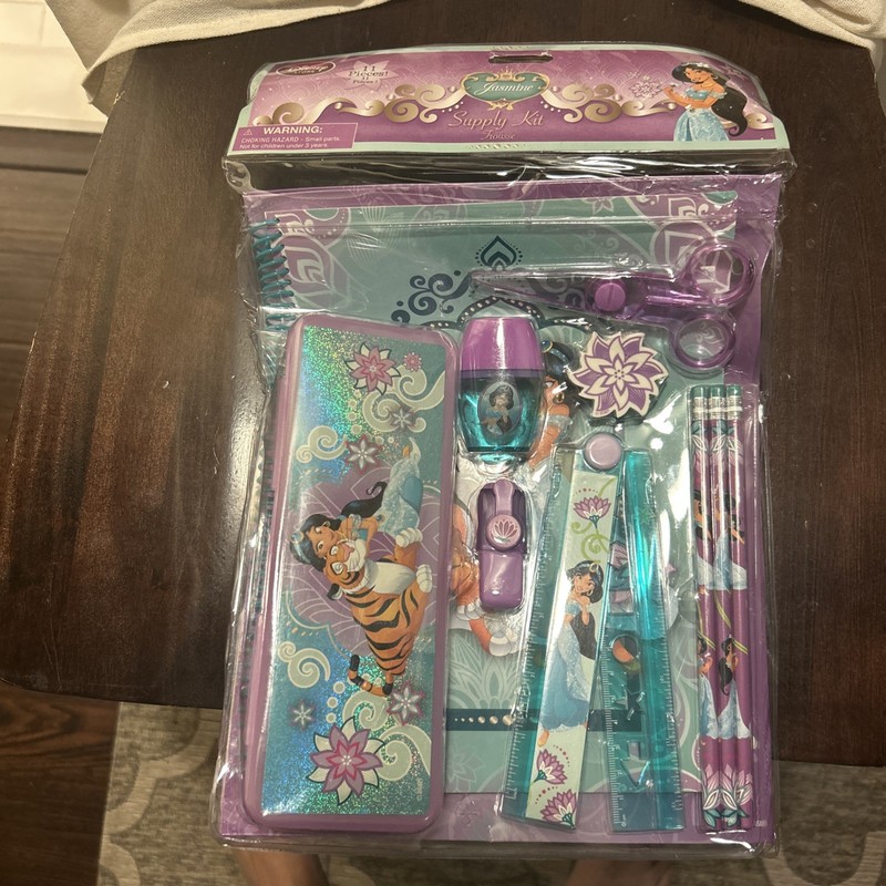 Jasmine School Supply Kit, 11 Pieces Disney