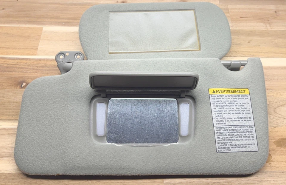 Parasol Nissan Pathfinder Infiniti QX4 1997-04 gris lado del conductor con enlace homelink OEM Foto 3 de 4