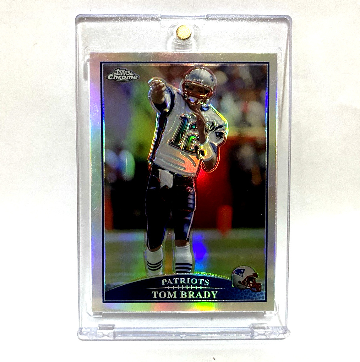 2009 Topps Chrome Refractor TC70 Tom Brady Patriots
