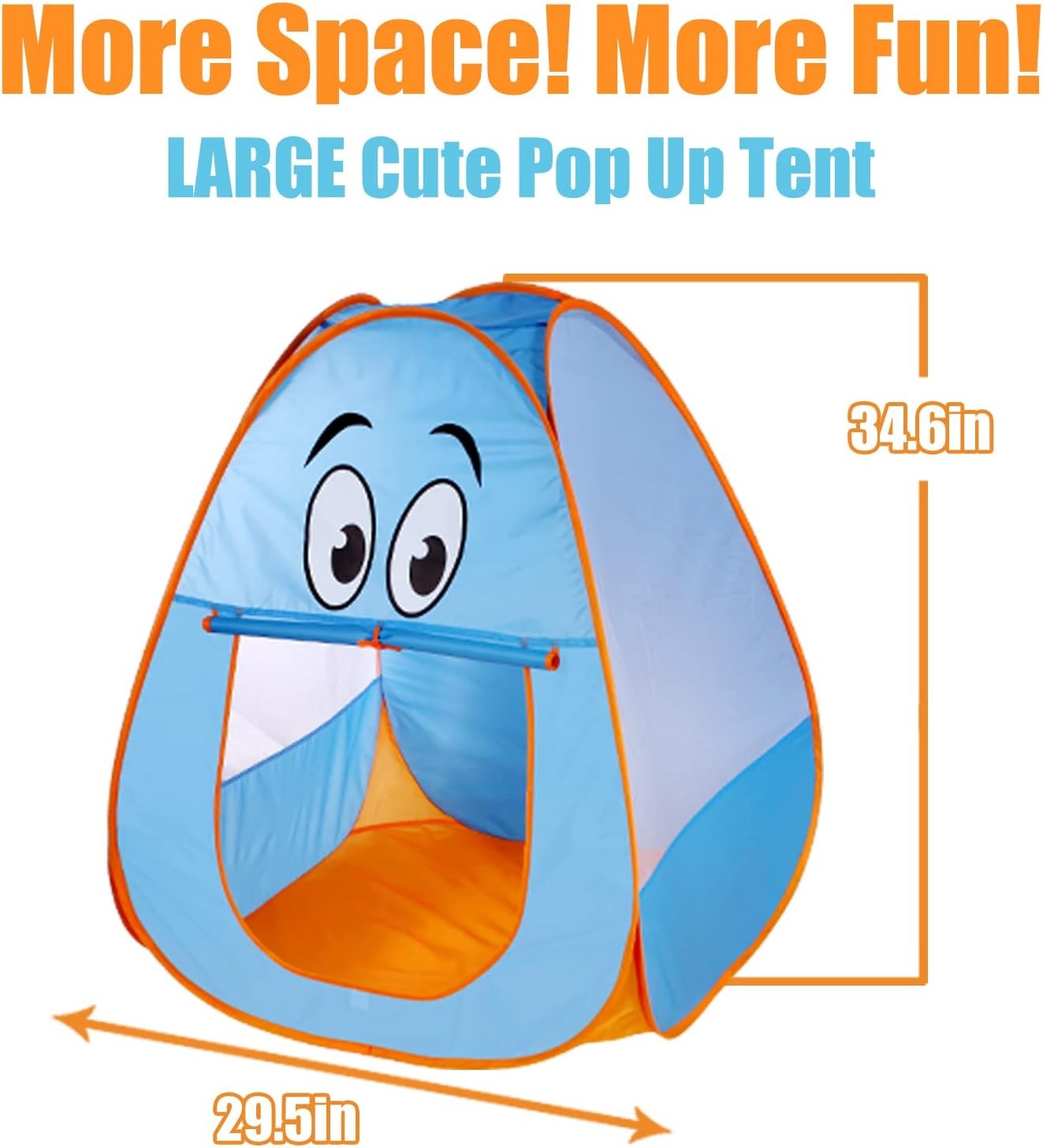 Kids Camping Set with Tent for 2 Toddlers- Toys 3-5 Pop up... 