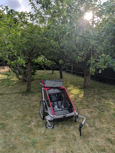 Thule Chariot Cougar Double Seat Bike Trailer / Pram.
