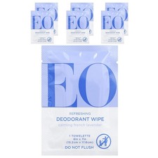 Deodorant Wipes Lavender 6 Count