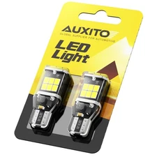 2x AUXITO 921 912 LED Reverse Back up Light Bulb 3000LM 6000K Super White T15