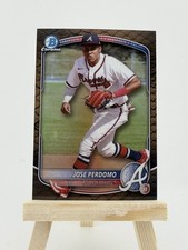 2025 Bowman #BCP-106 Jose Perdomo Chrome Prospects Reptilian Refractor (03-011)