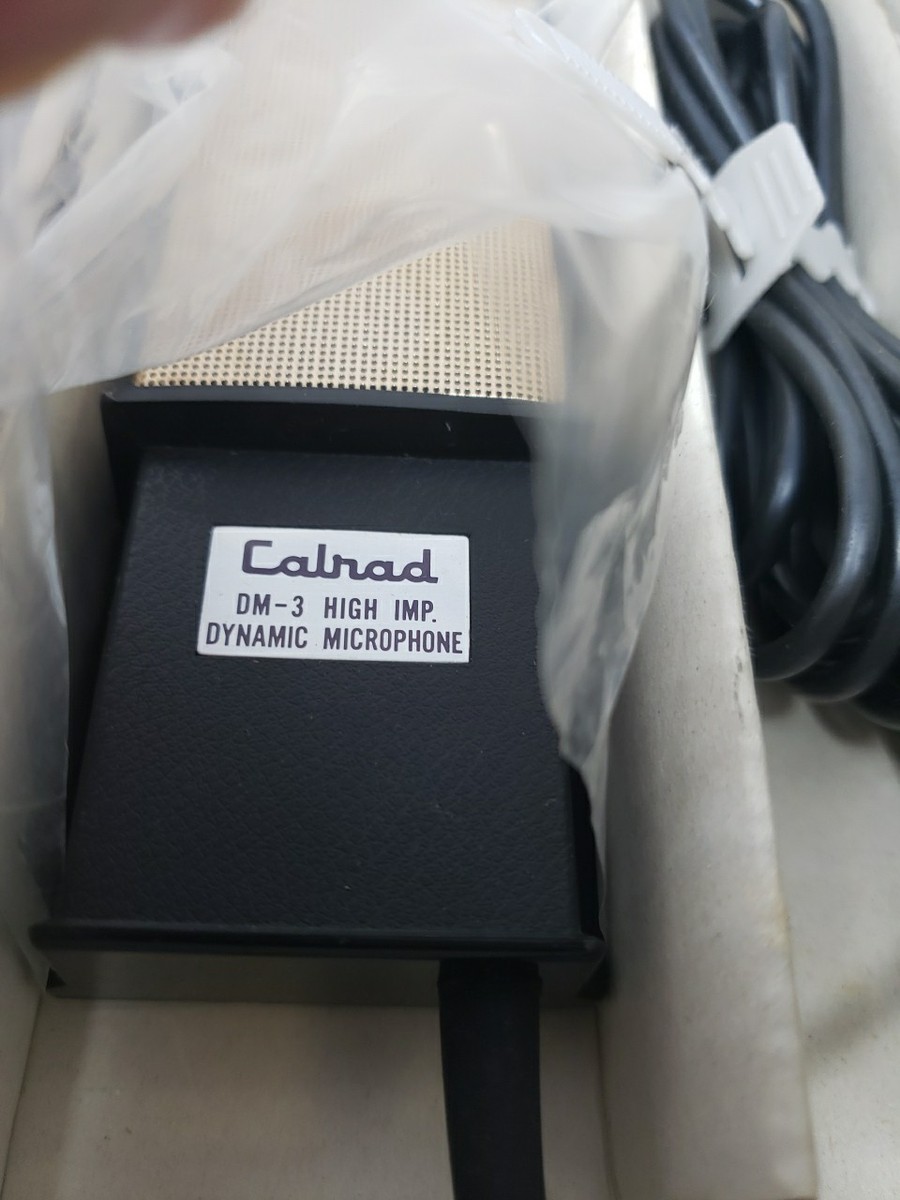 Calrad DM-3 Japan High Imp, Dynamic Vintage Microphone Pre-Owned