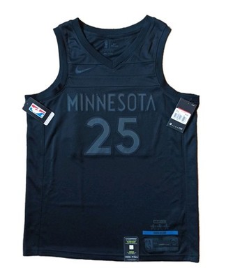 NEW Nike Derrick Rose MVP LIMITED Swingman Jersey Jersey NBA Minnesota Black L