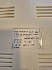 FD-148 Diskdrive For Commodore 64 Untested No Power Cable