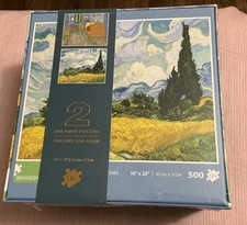 See Saw 2 Puzzles Vincent Van Gogh 500 Piece Puzzle 12 16" X 20"