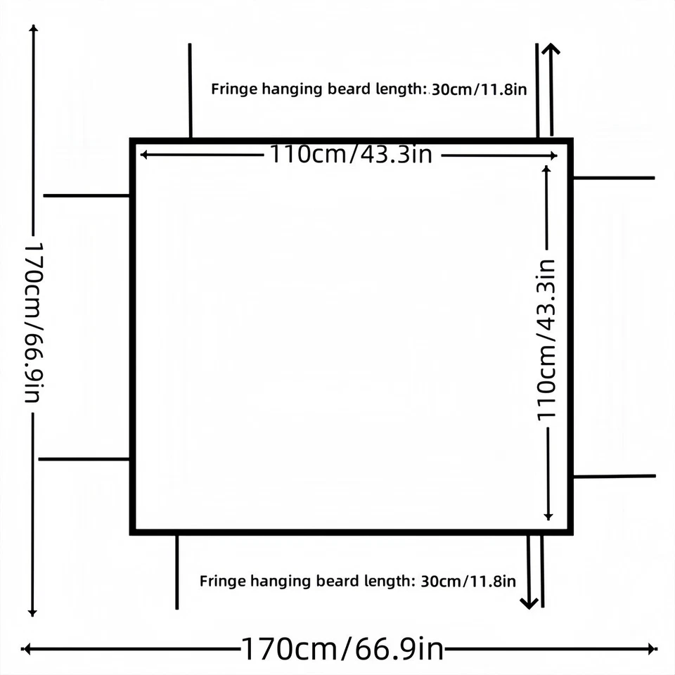 Ретро вечеринки украшения скатерть, красивый и уникальный цветочный кисточки скатерть - Изображение 3 из 4