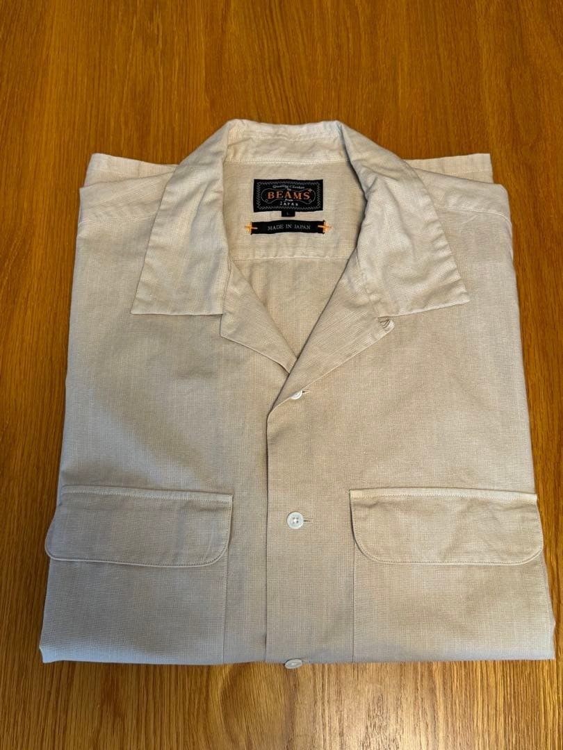 (ASK availability First) BEAMS PLUS / Open collar… - image 1