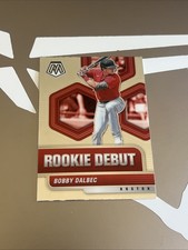 2021 Panini Mosaic - Rookie Debut Bobby Dalbec #RD18 (RC) Card. rookie card picture