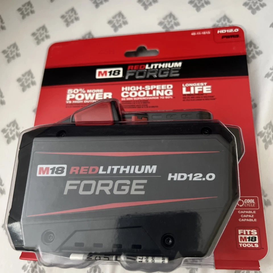 100%PEAKPOWER Original Akku Für Milwaukee M18 M18B12 18V XC 12 Ah Li-Ion 48-11-1860 48-11-1812