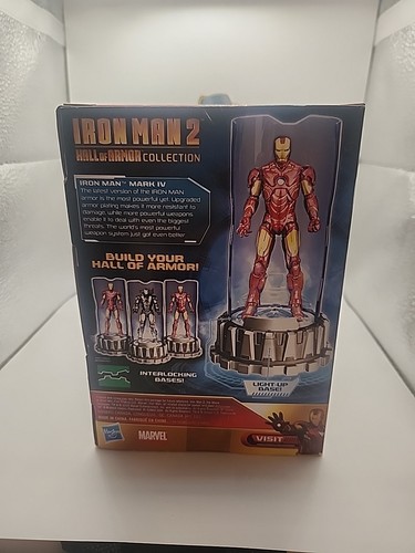Iron Man 2 Movie 3 3/4 Inch Figur Hall Of Armor Serie Iron Man Mark IV - Bild 2 von 3