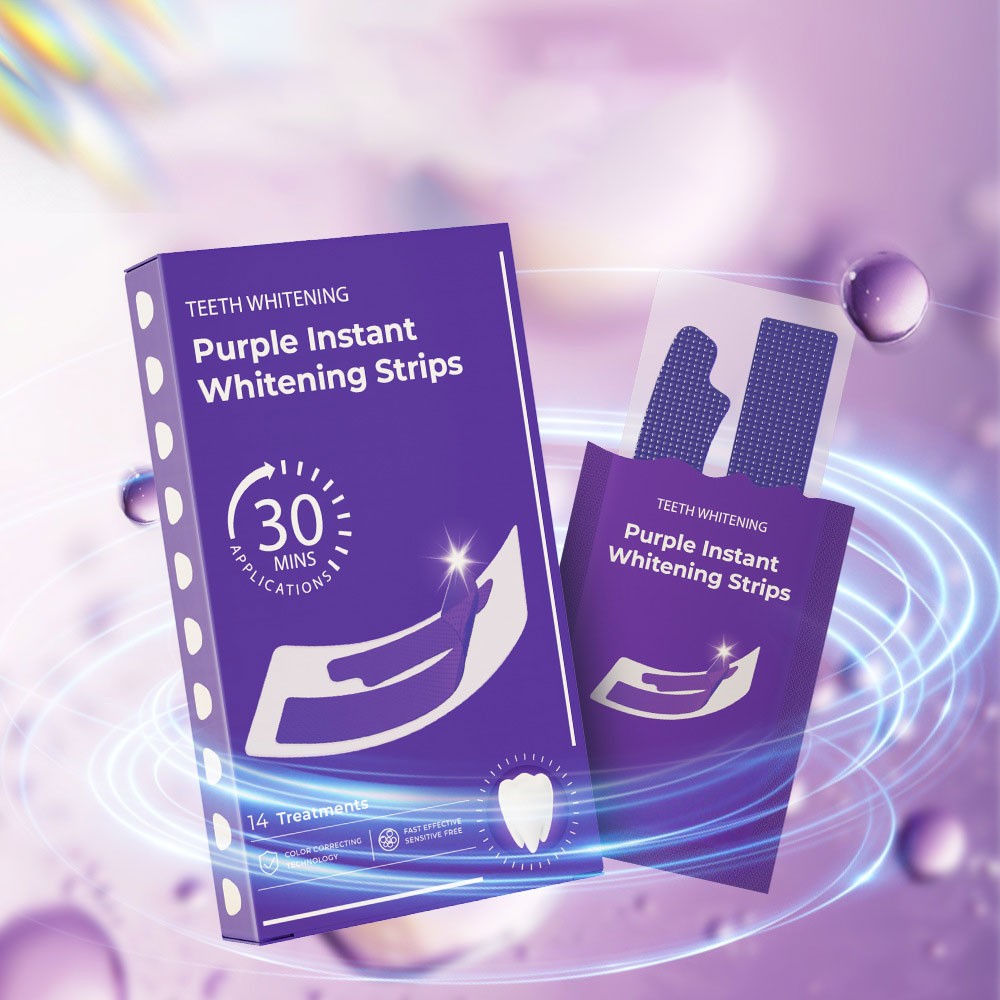 PERSMAX Teeth Whitening Strips, Non-Slip Dental Whitener Professional Effect