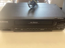Emerson VHS VCR Player DA-4 Head 19 Micron Model EWV401B Tested Works No Remote