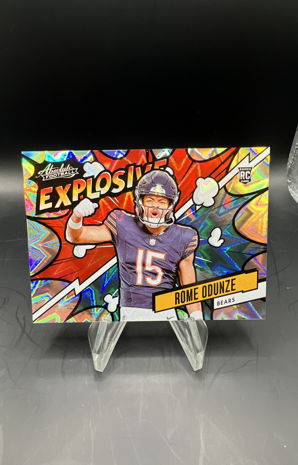 2024 Panini Absolute - Explosive Rome Odunze #EX-ROE (RC)