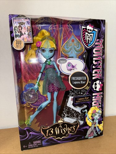 Monster High Doll - 13 Wishes - Lagoona Blue & Neptuna - New - Picture 2 of 7