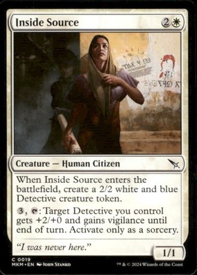 MTG Inside Source C Murders at Karlov Manor 19 NM