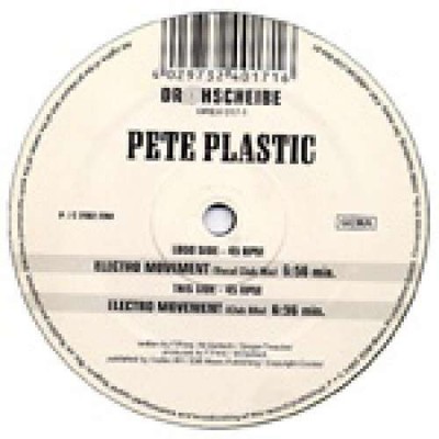 Pete Plastic - Electro Movement 12'' Vinyl Electronic Electro 70957