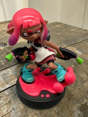 Nintendo amiibo Inkling Girl Neon Pink - Splatoon