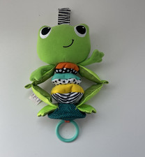 INFANTINO Hug  Tug FROG Musical Pull Down Crib Toy