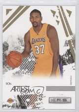 2009-10 Panini Rookies & Stars Gold 12/500 Metta World Peace Ron Artest #41 0j0