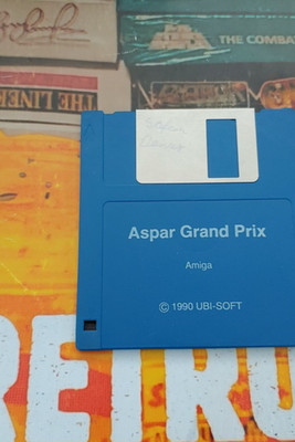 Aspar Grand Prix (1990) Commodore Amiga (Disk) 16-bit works