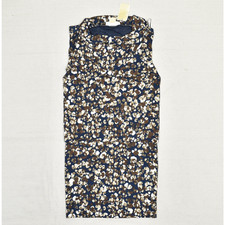 NEW Michael Kors Women's Shift Mini Dress Geometric Polyester Multicolor Size P
