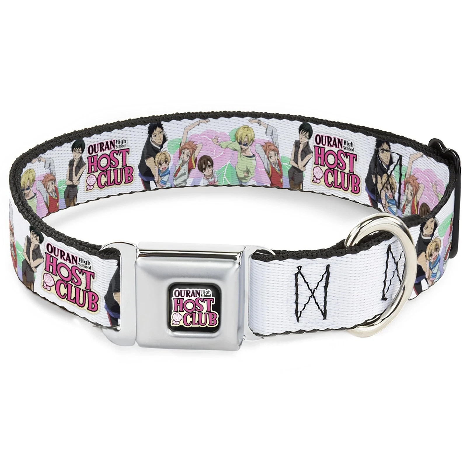 Crunchyroll Pet Collar, Dog Collar Metal Seatbelt Buckle, Ouran High School Seve