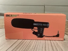 Deco Gear Universal Mini Condenser Shotgun Microphone for Digital Cameras