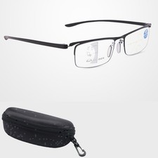 Multifocus Reading Glasses Alloy Frame Reader Lightweight Progressive Eyeglasses