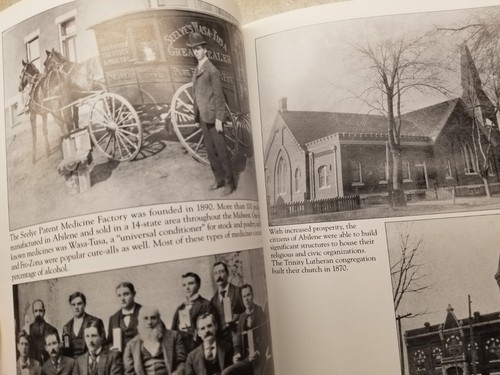 2 Abilene KS Books SC - Pictorial History - Growing Up in Abilene & Old Images - Picture 14 of 20