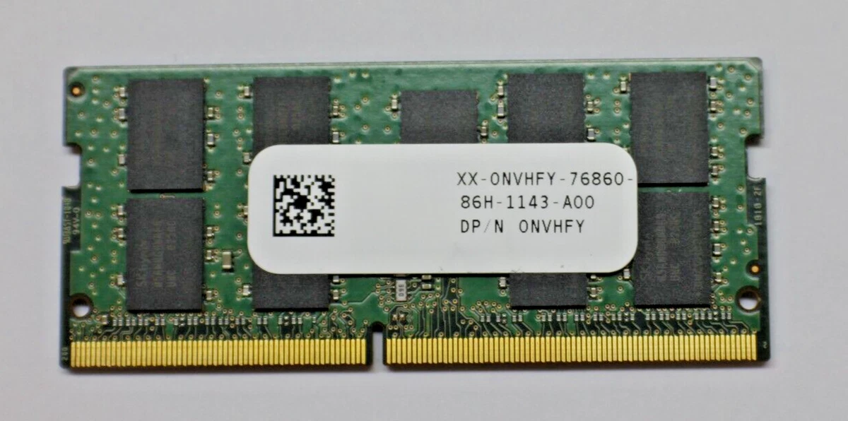 64 GB Total Capacity DDR3 SDRAM Computer Memory (RAM) 204 Pins for