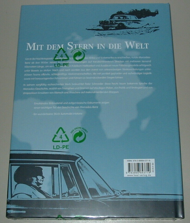 Thumbnail - Peter Schroeder Bildband Mercedes - Langstrecken 1950 - 1964 Fahrten