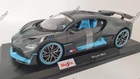 Maisto 1:18 Scale - Bugatti Divo - Grey and Blue - Diecast Model Car